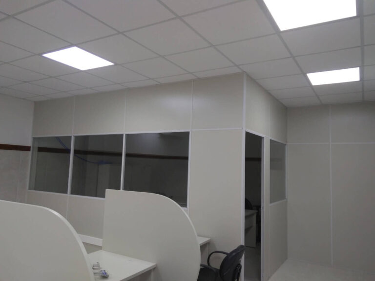 Divisoria Eucatex e Forro Mineral scala