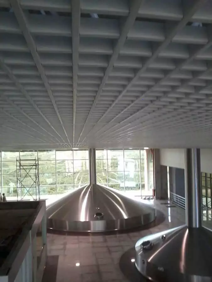 Foto Colmeia de Aluminio Obra Itaipava