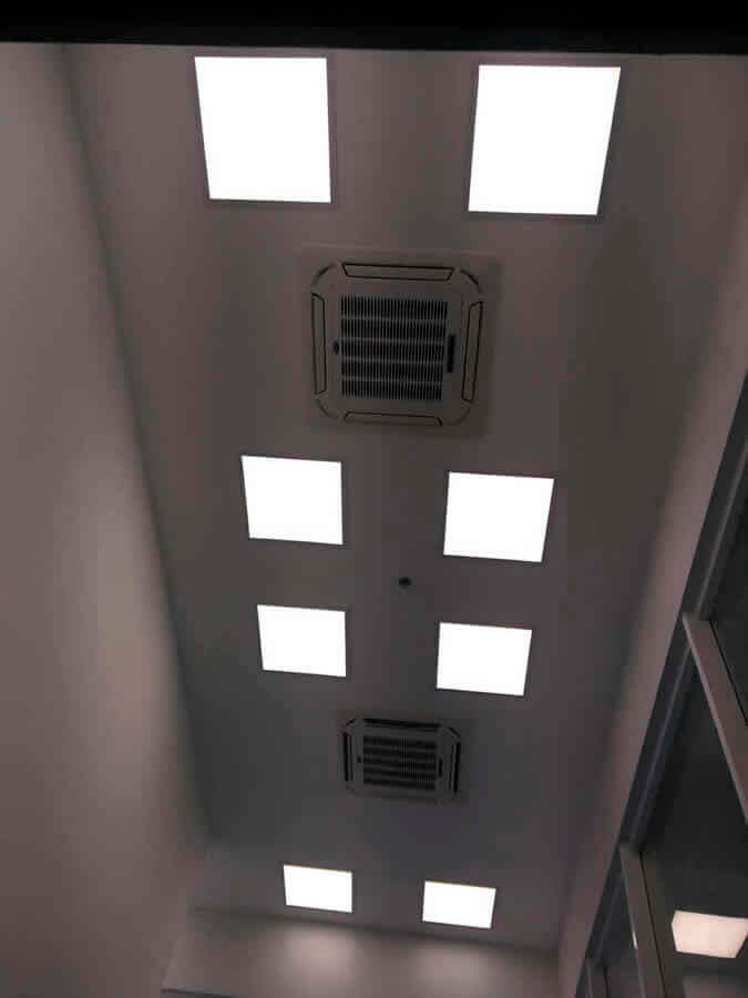 Luminaria em Forro de Gesso Acartonado