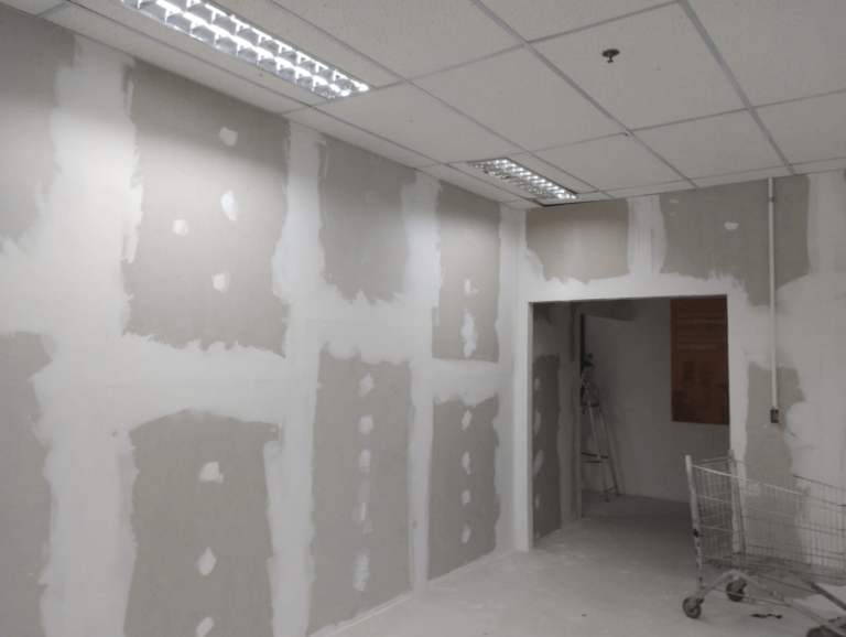 Parede de Drywall Obra Ferreira Costa